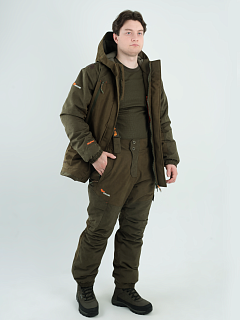 Магнум костюм для охоты PRIDE, зимний -15, хаки Магнум костюм для охоты PRIDE, зимний -15, хаки