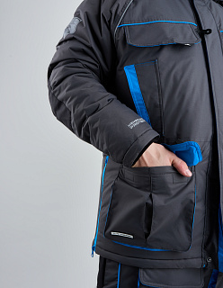 Камчатка МАГМА костюм для рыбалки GRAYLING. зимний, т.графит-синий Камчатка МАГМА костюм для рыбалки GRAYLING. зимний, т.графит-синий