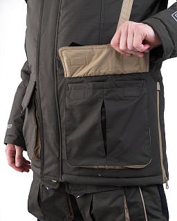 Камчатка МАГМА костюм для рыбалки GRAYLING. зимний хаки